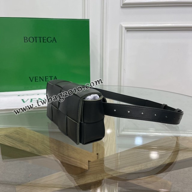 Bottega veneta高端女包 KF0015原野綠色 寶緹嘉CAEESTTE腰包 BV經典款手工編織手包腰包胸包斜挎包  gxz1206